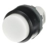 ABB MP3 Series White Momentary Push Button Head, 22.5 mm Cutout Diameter, IP66 1SFA611102R1005 MP3-10W