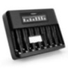 Tenergy TN480U 8-Bay NiMH Battery LCD Display Fast Charger Micro USB/Type C Input