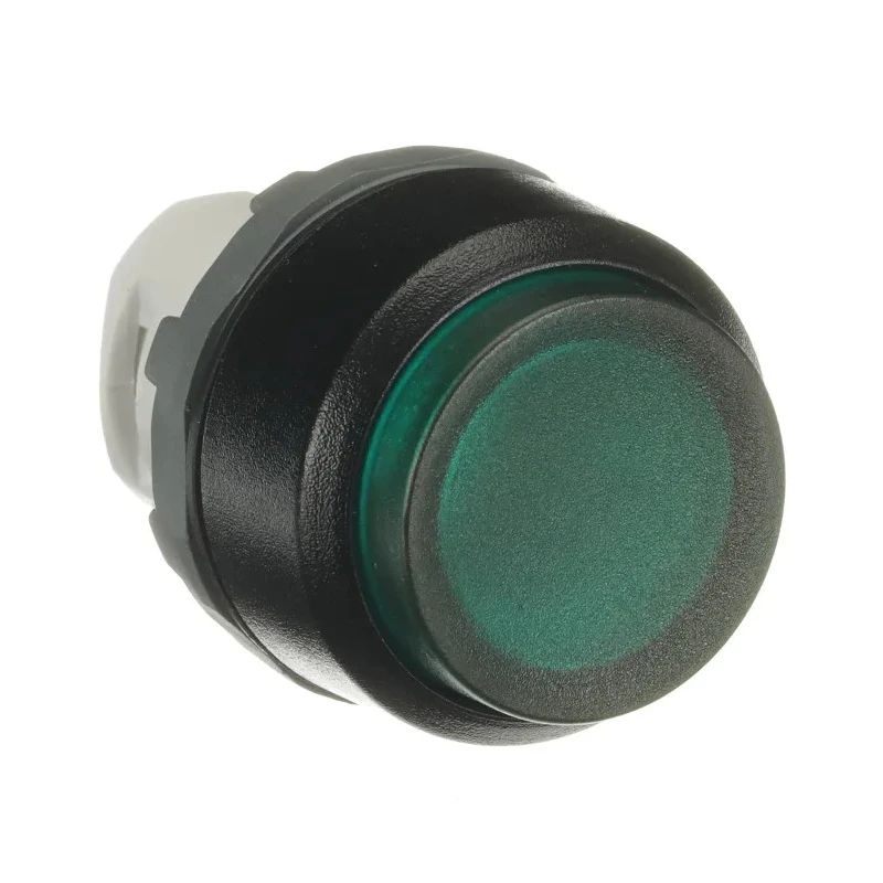 ABB MP3 Series Green Momentary Push Button Head 22.5mm Cutout IP66 1SFA611102R1102 MP3-11G