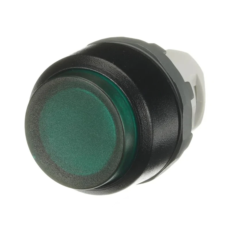 ABB MP3 Series Green Momentary Push Button Head 22.5mm Cutout IP66 1SFA611102R1102 MP3-11G