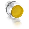 ABB MP3 Series Yellow Momentary Push Button Head 22.5 mm Cutout IP66 IP20 1SFA611102R3103