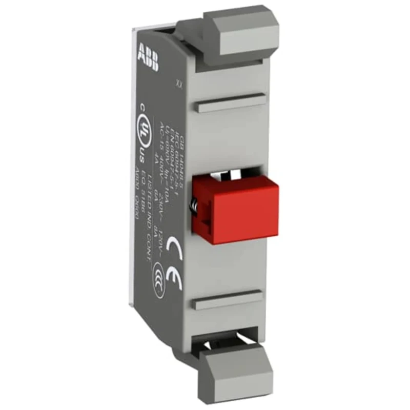 ABB Contact Block MCBL Series 125 V AC 125 V DC 1 NO 1SFA611612R1010 MCBL-10
