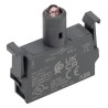 ABB MLBL Series LED Light Block 12V DC Red Illumination Screw Terminal 44x42x10 mm 1SFA611621R1001 MLBL-00R