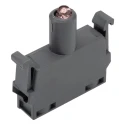 ABB MLBL Series LED Light Block 12V DC Red Illumination Screw Terminal 44x42x10 mm 1SFA611621R1001 MLBL-00R
