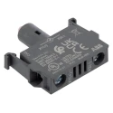 ABB MLBL Series LED Light Block 12V DC Red Illumination Screw Terminal 44x42x10 mm 1SFA611621R1001 MLBL-00R