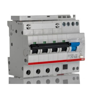 ABB Residual Current Circuit Breaker with Overload Protection 32A Current Rating 4-Pole 30 mA Trip 2CSR254001R1324