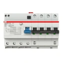 ABB Residual Current Circuit Breaker with Overload Protection 63A Current Rating 4-Pole 30mA Trip 2CSR254001R1634
