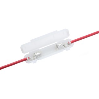 RS PRO 15A In-line Fuse Holder 500 V AC/DC Polyvinyl Chloride, Brass, Copper, Polyamide 237-5260