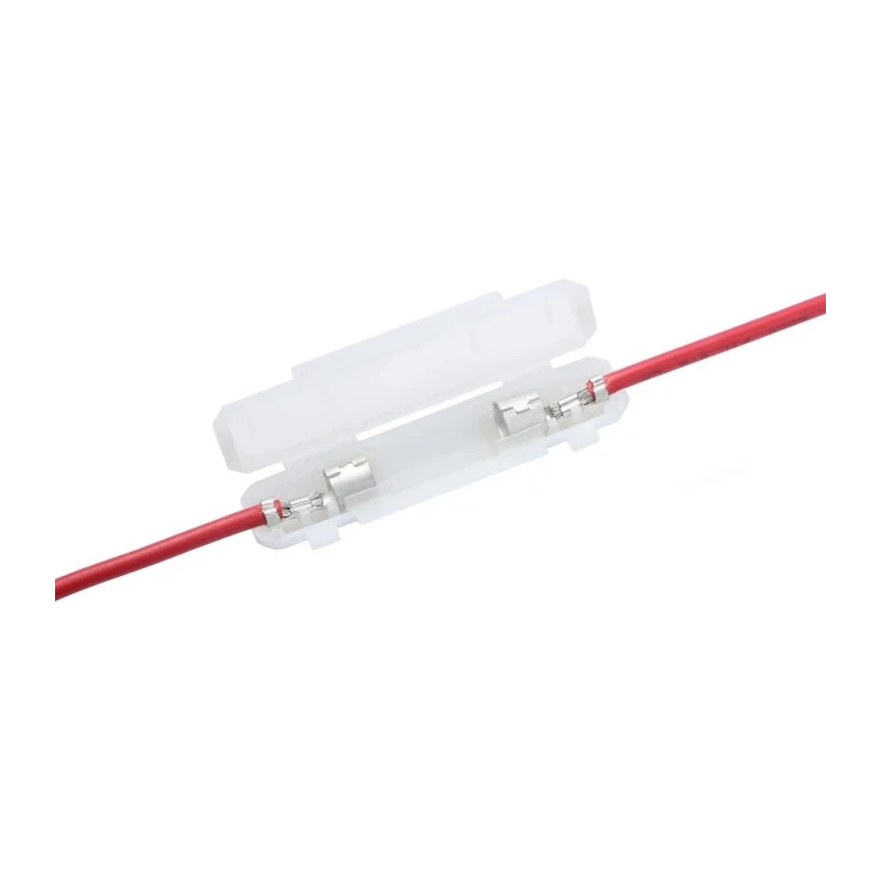 RS PRO 15A In-line Fuse Holder 500 V AC/DC Polyvinyl Chloride, Brass, Copper, Polyamide 237-5260