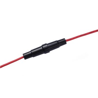 RS PRO 10A In-line Fuse Holder for 5 x 20 mm Tube Fuses 250V Nylon and Brass 237-5259