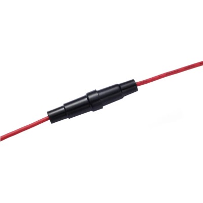 RS PRO 10A In-line Fuse Holder for 5 x 20 mm Tube Fuses 250V Nylon and Brass 237-5259