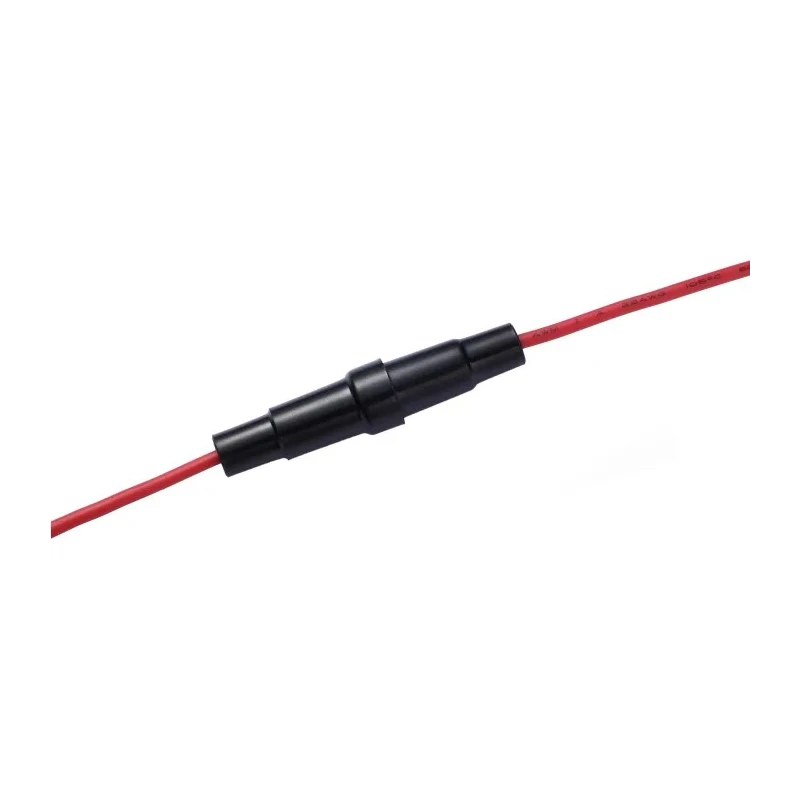 RS PRO 10A In-line Fuse Holder for 5 x 20 mm Tube Fuses 250V Nylon and Brass 237-5259
