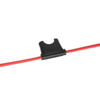 RS PRO 20A In-line Fuse Holder 32V DC PVC Brass Copper Body with 100mm 16AWG Wire Leads 237-5263