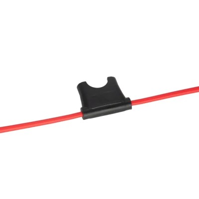 RS PRO 20A In-line Fuse Holder 32V DC PVC Brass Copper Body with 100mm 16AWG Wire Leads 237-5263