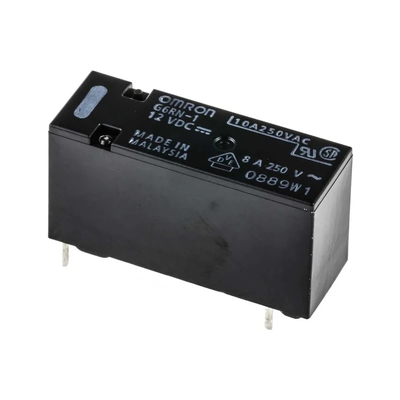 Omron Power Relay SPDT 12V DC Coil 8A Switching Current PCB Mount G6RN-1 DC12