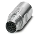 Phoenix Contact Circular Connector, Cable Mount M17 Socket Female, 17 Contacts, 3.6A, 60V, IP67/IP68, Gadolinium 1628965