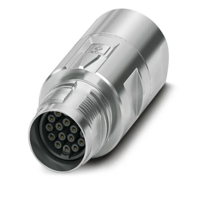 Phoenix Contact Circular Connector, Cable Mount M17 Socket Female, 17 Contacts, 3.6A, 60V, IP67/IP68, Gadolinium 1628965