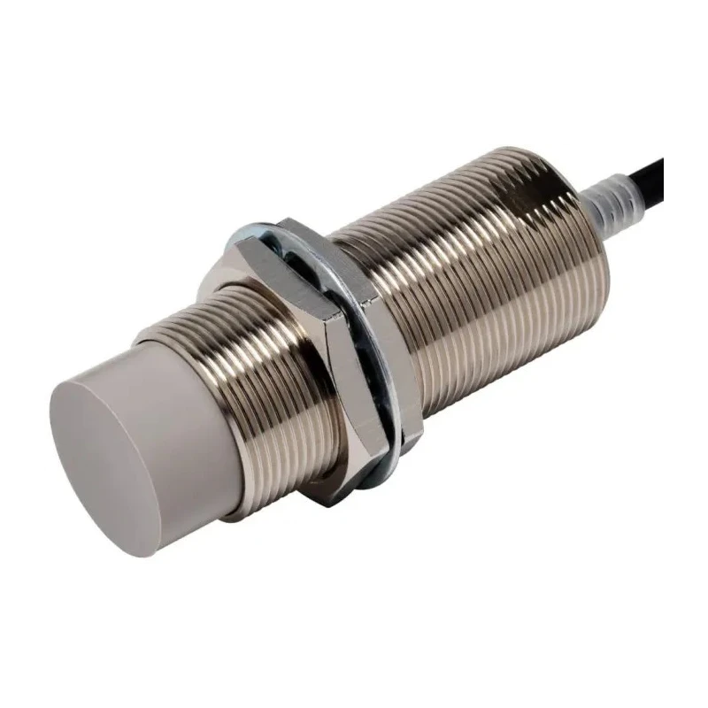 Omron Threaded Barrel Inductive Proximity Sensor, M30, PNP Output, 30 V dc, 50 mA Switching Current, 30 mm E2E-X30MB1TL30 2M