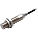 Omron Threaded Barrel Inductive Proximity Sensor M12 NPN 30V DC 4 mm Detection 200 mA E2E-X4C2L12 2M