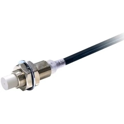 Omron Threaded Barrel Inductive Proximity Sensor M12 PNP 30 V dc 5 mm Detection E2E-X5MB1T12 2M