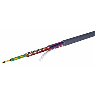 AXINDUS HIFLEX-Y Control Cable 4 Cores 0.34mm² Unscreened Grey Polyvinyl Chloride Sheath 100 m 300, 500V 90400034