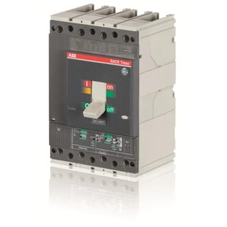 ABB Tmax Molded Case Circuit Breaker 4-Pole 320A 690V AC Breaking Capacity 70kA Fixed 1SDA054121R1 T4N320 FF PR221-LS 320A