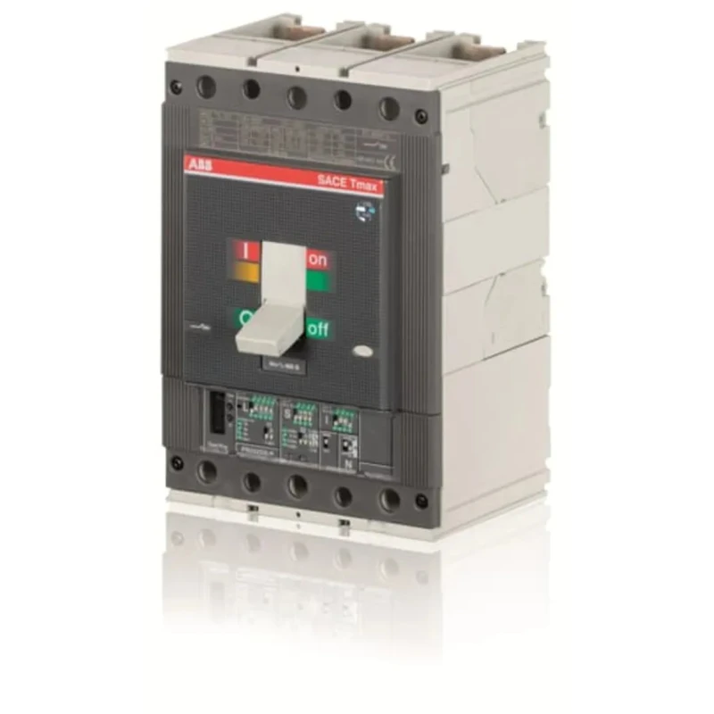 ABB Tmax Molded Case Circuit Breaker 3-Pole 400A Breaking Capacity 70 kA Fixed Mount 1SDA054323R1 T5N400 FF PR222-LSIG 400A
