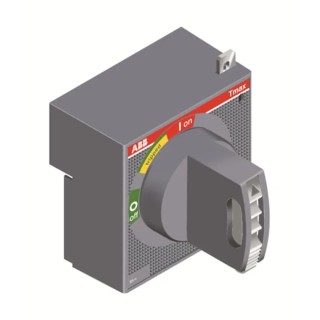 ABB Rotary Handle Accessory for Tmax T Fixed Plug-in Circuit Breaker with Emergency 1SDA054930R1 RENV.URG.RHE_EM F T4-5
