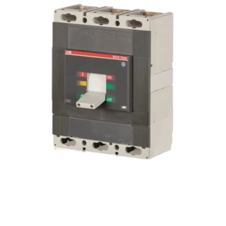 ABB Molded Case Circuit Breaker T6D 3-Pole 800A Breaking Capacity 0.8 kA Fixed 1SDA060345R1 T6D 800 FF