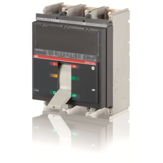 ABB Molded Case Circuit Breaker T7D 3-Pole 1600A Fixed Mount, 690V AC, 750V DC, Breaking Capacity 1SDA062040R1 T7D 1600A FF