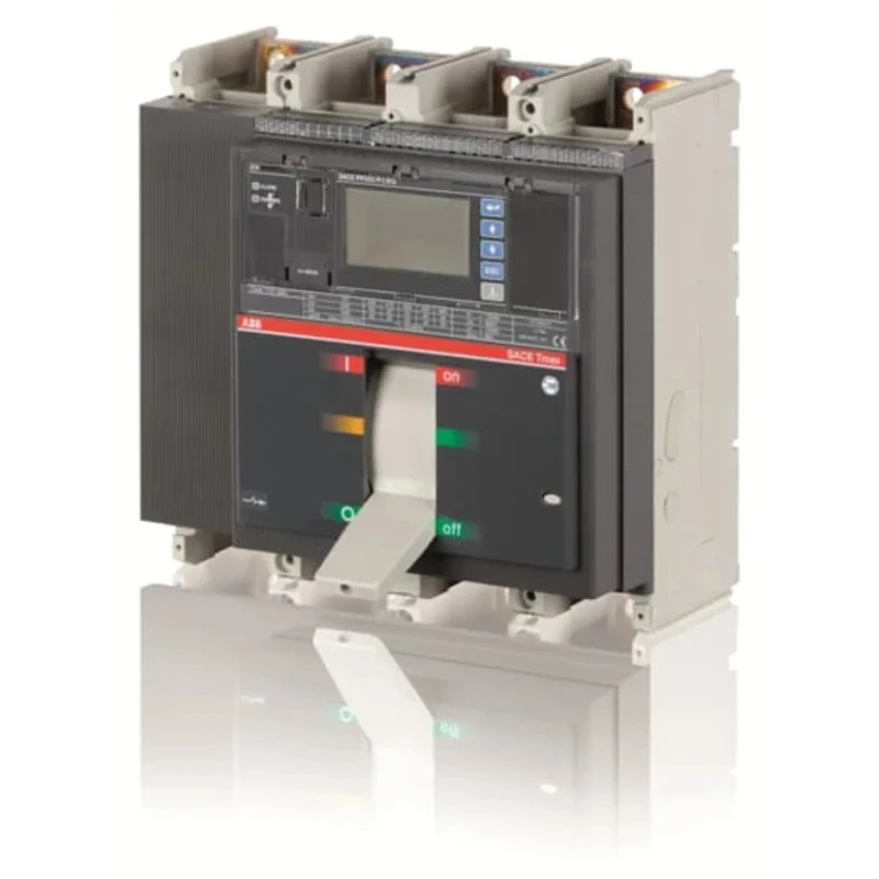 ABB Molded Case Circuit Breaker 4-Pole 1600A 690V AC Rated Fixed Terminal T7H Series 1SDA063037R1 T7H 1600A PR332-LI FF