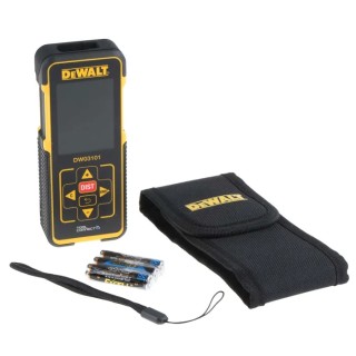 DeWALT Professional Laser Measure 10 to 100 m Range ±1 mm/m Accuracy DW03101-XJ