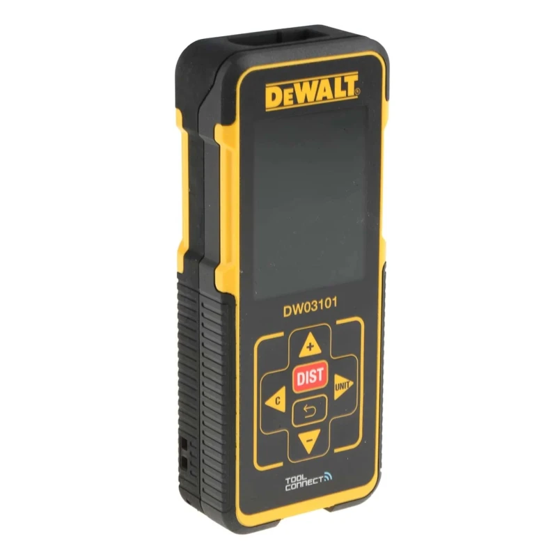 DeWALT Professional Laser Measure 10 to 100 m Range ±1 mm/m Accuracy DW03101-XJ