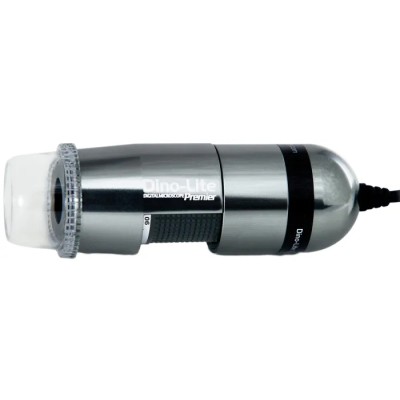 RS PRO Premier USB Digital Microscope 1.3 MP, 10 to 90x Magnification, White LED Illumination, Aluminium Alloy AM4013MZTL
