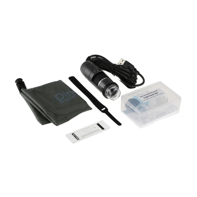RS PRO USB Digital Microscope 10 to 140x Magnification 1280 x 1024 Pixel CMOS Sensor AM4815ZTL