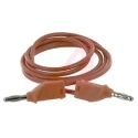 Mueller Electric Connector Test Lead 20A, 3kV, Red, 1 m Lead Length BU-2929-M-39-2