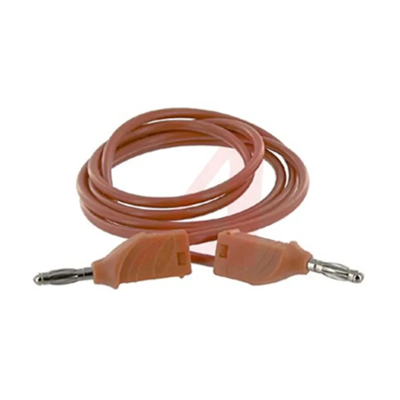 Mueller Electric Connector Test Lead 20A, 3kV, Red, 1 m Lead Length BU-2929-M-39-2