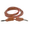 Mueller Electric Connector Test Lead 20A, 3kV, Red, 1 m Lead Length BU-2929-M-39-2