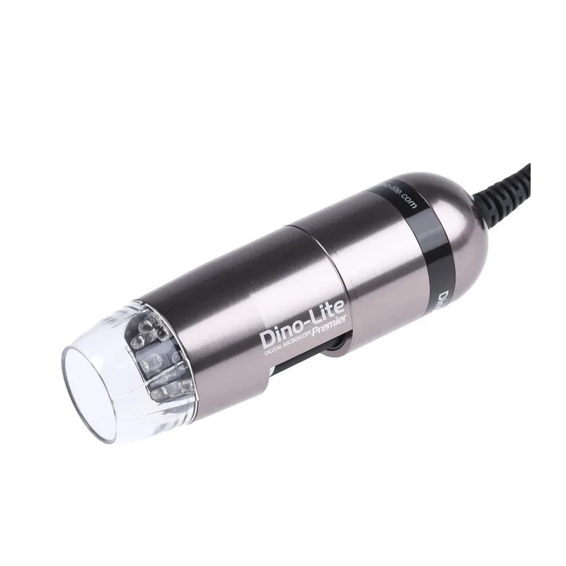 Dino-Lite USB Digital Microscope with White LED Illumination, 10 to 70X Optical Magnification, 200X Digital AM4013MT