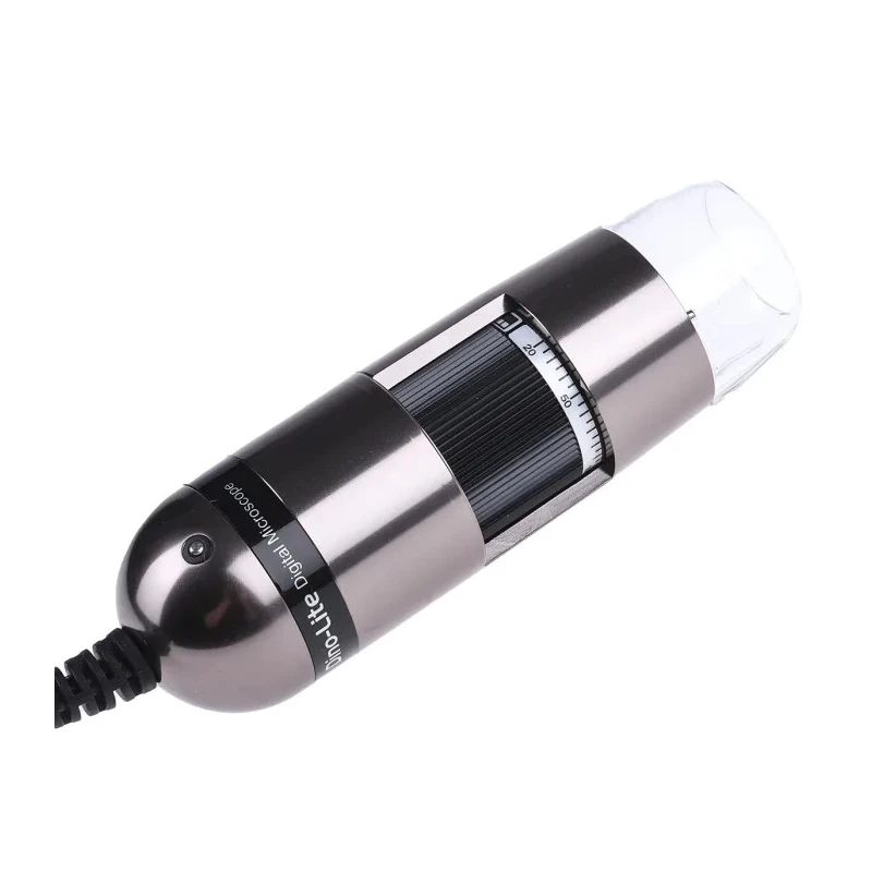 Dino-Lite USB Digital Microscope with White LED Illumination, 10 to 70X Optical Magnification, 200X Digital AM4013MT