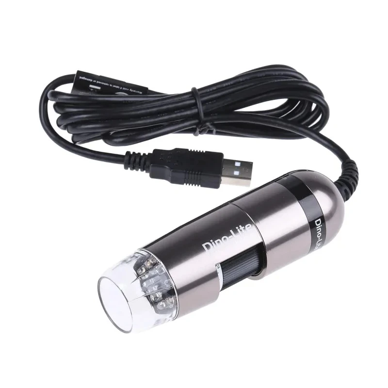 Dino-Lite USB Digital Microscope with White LED Illumination, 10 to 70X Optical Magnification, 200X Digital AM4013MT