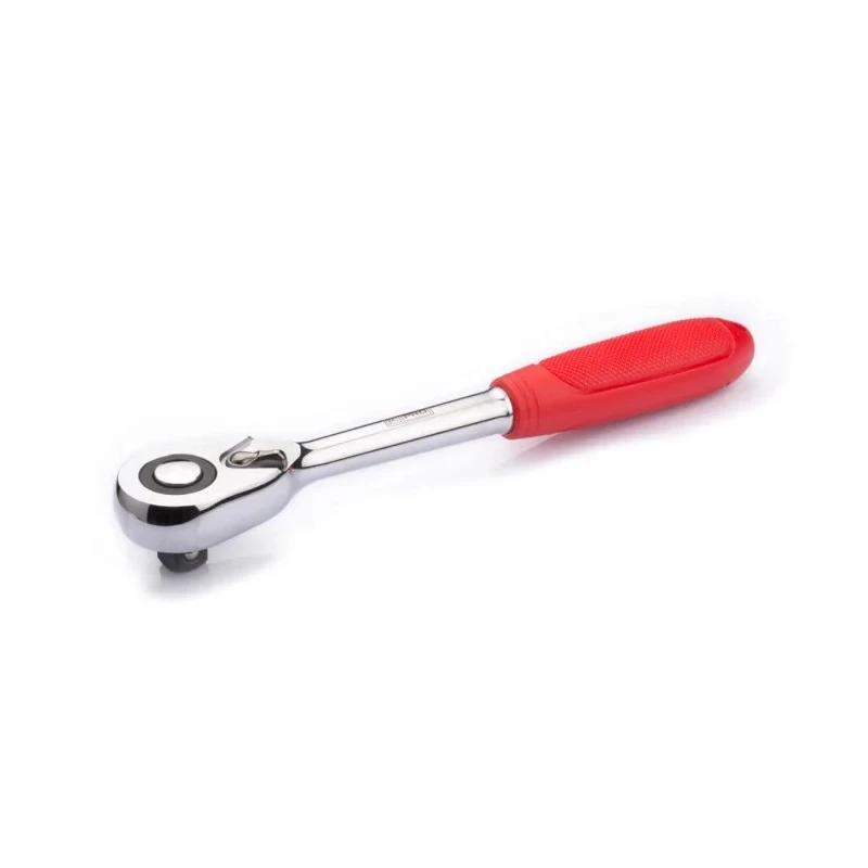 RS PRO 3/8 in Drive Ratchet with Ratchet Handle, 48 Tooth, Chrome Vanadium Steel, 200mm Overall 194-4595