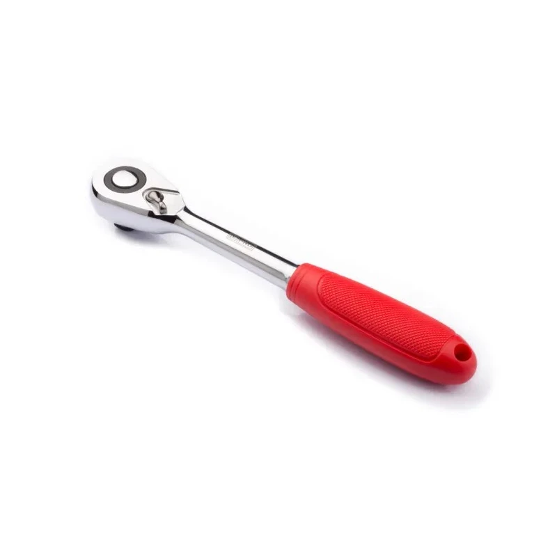 RS PRO 3/8 in Drive Ratchet with Ratchet Handle, 48 Tooth, Chrome Vanadium Steel, 200mm Overall 194-4595