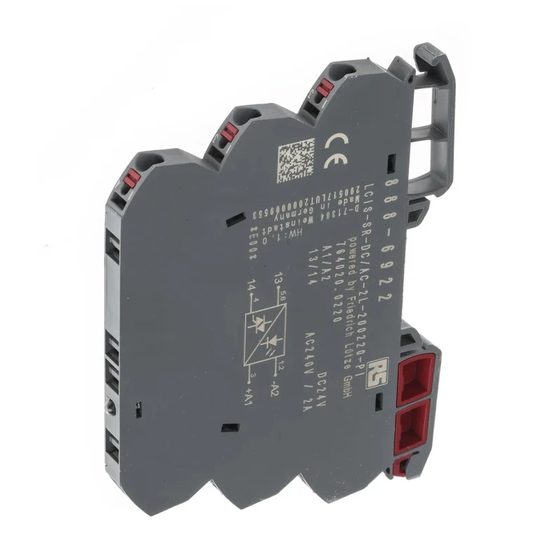 RS PRO Solid State Relay 2 A Load, DIN Rail Mount, 264 V Load, 30 V Control 888-6922