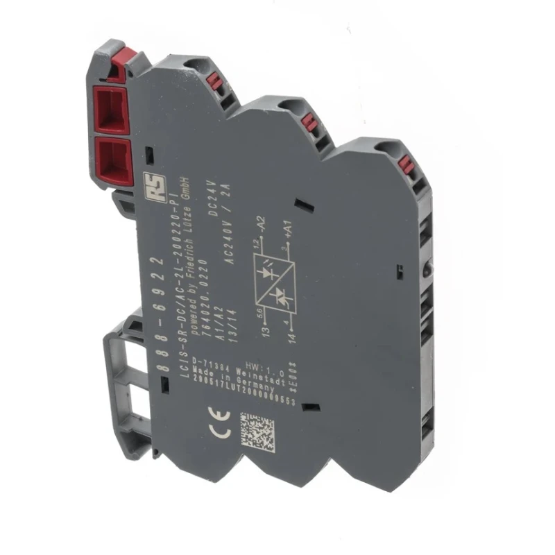 RS PRO Solid State Relay 2 A Load, DIN Rail Mount, 264 V Load, 30 V Control 888-6922