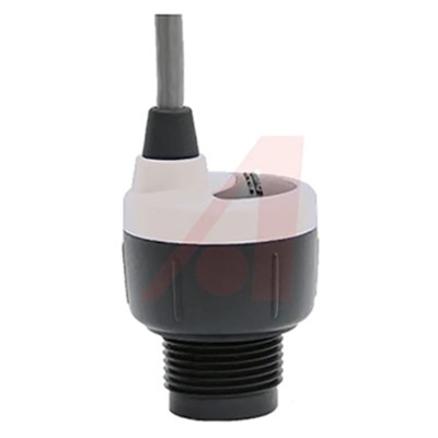 Flowline EchoPod Series Ultrasonic Level Transmitter Sensor, Vertical Mount, Viton Gasket, Polycarbonate Housing DL10