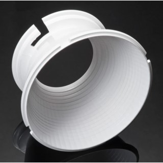 Ledil Lenina Series LED Reflector Round Aluminium Coated Polycarbonate 74mm Diameter 40mm Height 72° Beam C12958_LENINA-XW