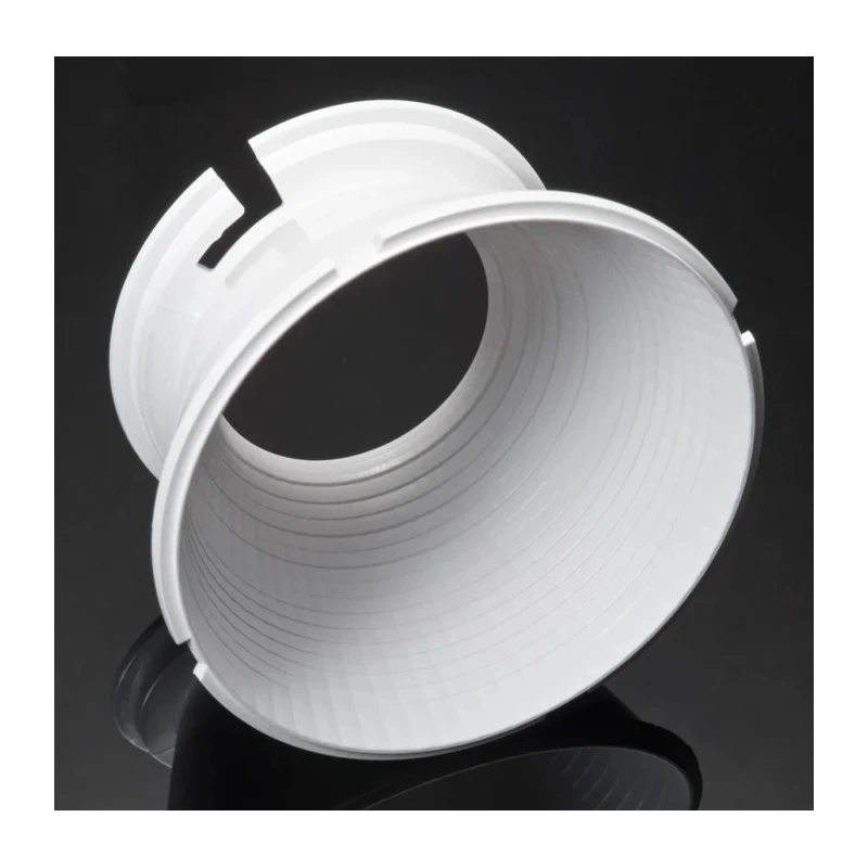 Ledil Lenina Series LED Reflector Round Aluminium Coated Polycarbonate 74mm Diameter 40mm Height 72° Beam C12958_LENINA-XW