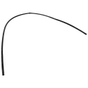 HellermannTyton Halogen Free Polyolefin Heat Shrink Tubing Black 5.75 mm Sleeve Diameter x 1.2 m Length 4:1 Shrink SA47-LA