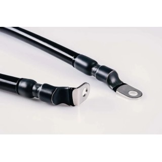 HellermannTyton Halogen Free Polyolefin Heat Shrink Tubing Black 11 mm Sleeve Diameter 1.2 m Length 4:1 Shrink Ratio SA47-LA